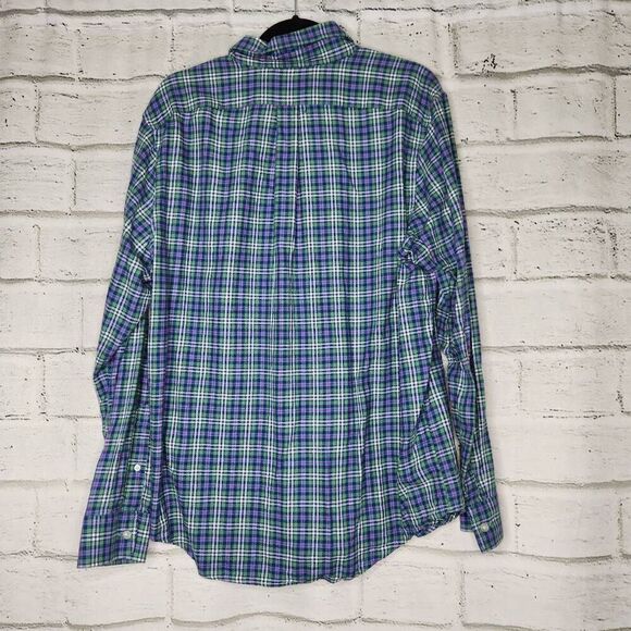 Vineyard Vines Slim Fit Whale Shirt Mens Large Long Sleeve Button Up Cotton - Picture 6 of 14